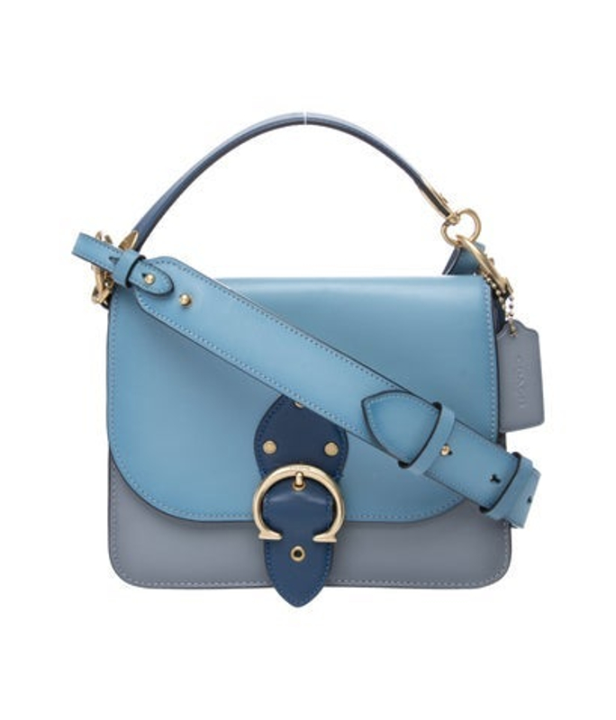 Coach Leather Top Handle Bag