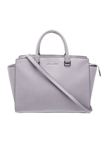 Michael Kors Saffiano Leather Top Handle Bag