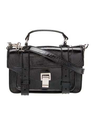 Patent Leather Shoulder Bag