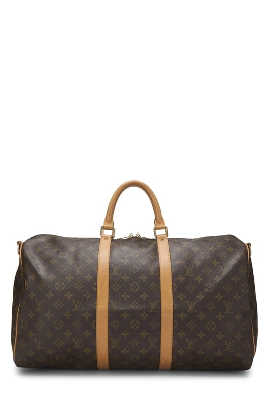 Monogram Canvas Keepall Bandouliere 50