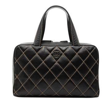 Lambskin CC Lambskin Wild Stitch Handbag