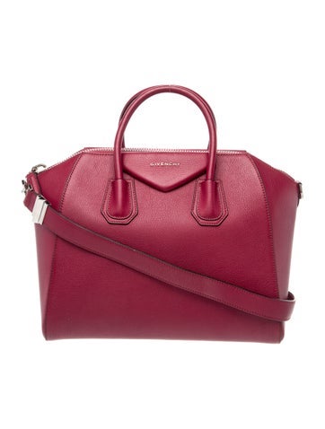 Leather Top Handle Bag