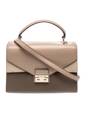 Leather Top Handle Bag