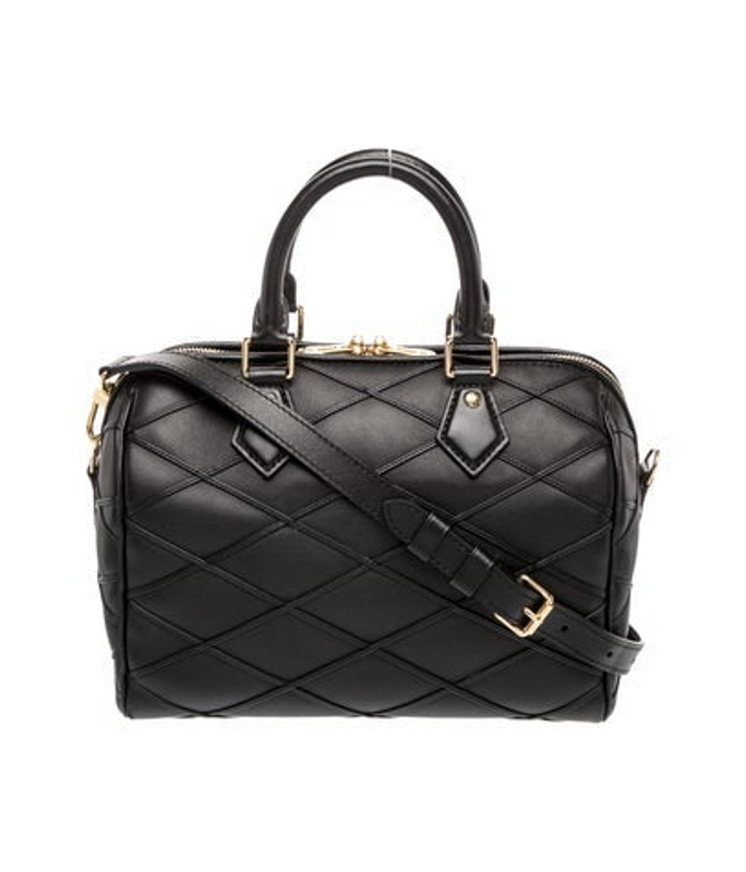 Louis Vuitton Vuitton Malletage Speedy Bandouliere 25