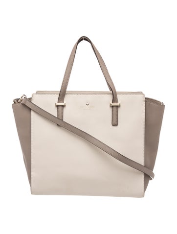Leather Top Handle Bag Medium