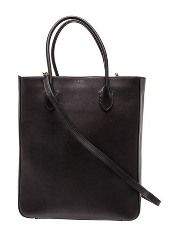 The Row Leather Day Luxe Two Medium