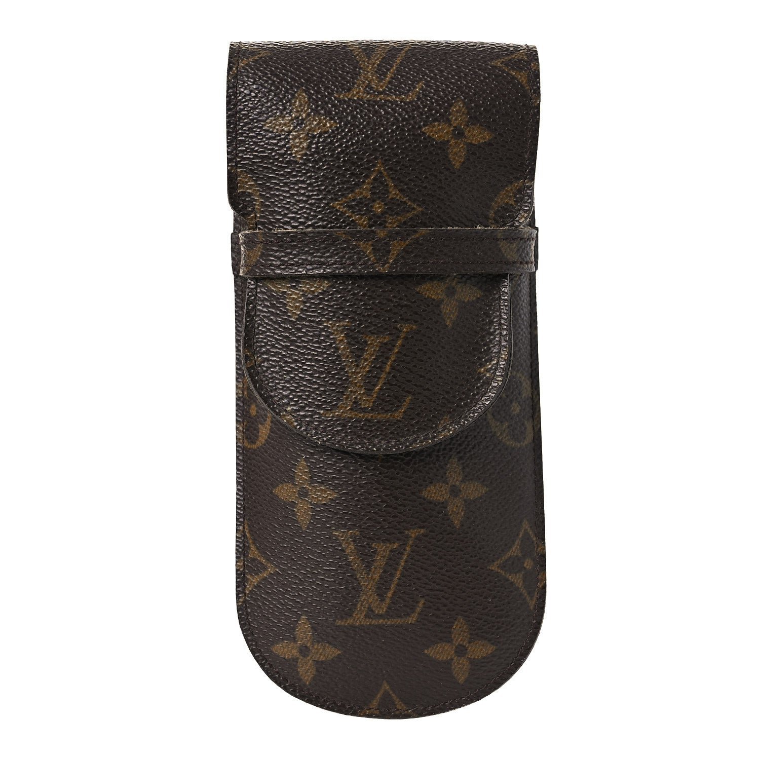 Louis Vuitton Monogram Glasses Sunglasses Case w Flap