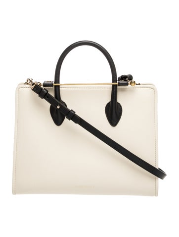 Strathberry Leather Top Handle Bag