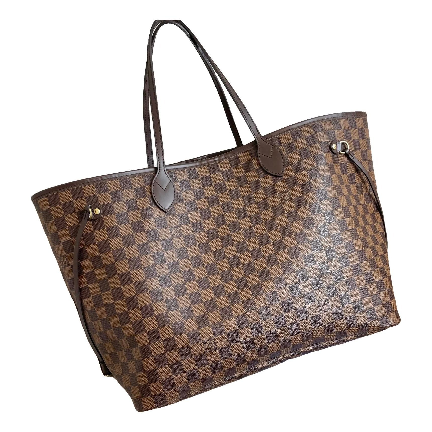 Neverfull leather tote