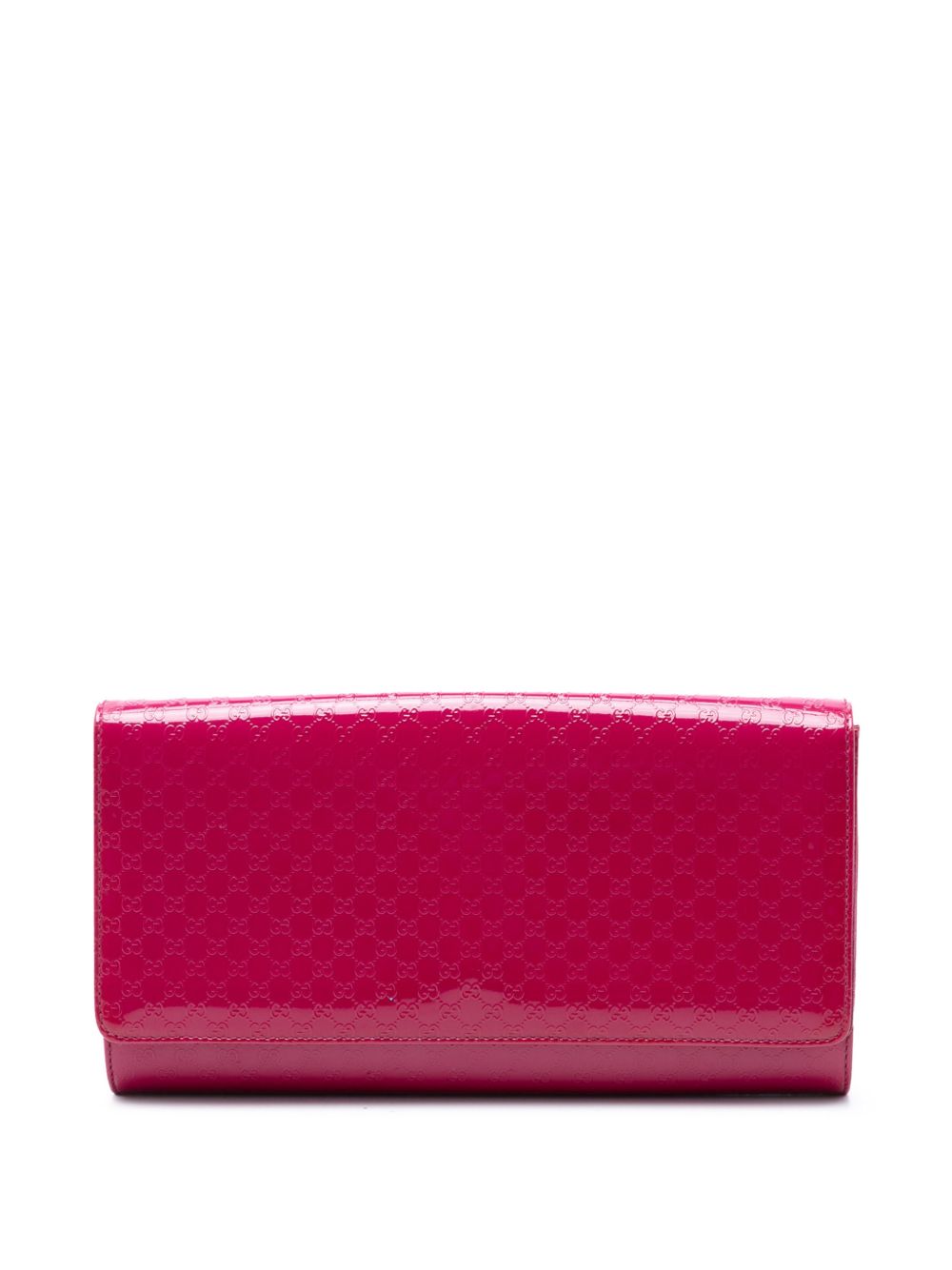 2016-2025 Microguccissima Patent Broadway clutch bag