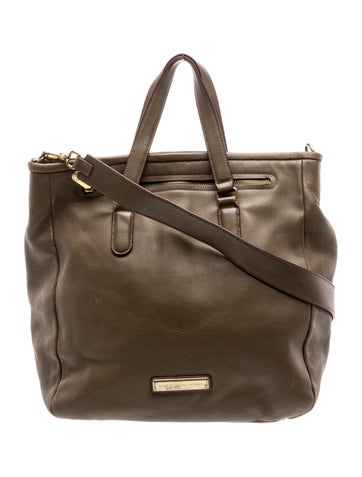 Leather Top Handle Bag