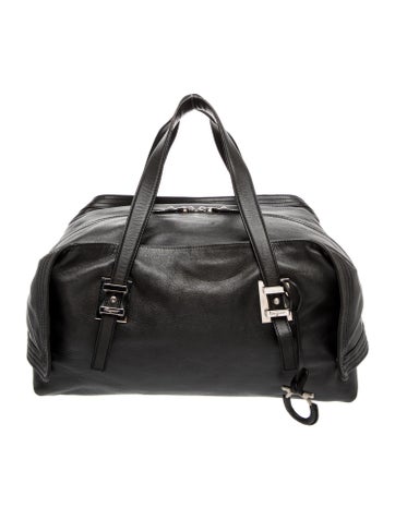 Leather Top Handle Bag