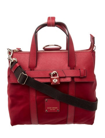 Leather Top Handle Bag