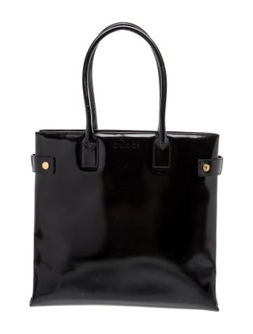 Patent Leather Tote Vintage