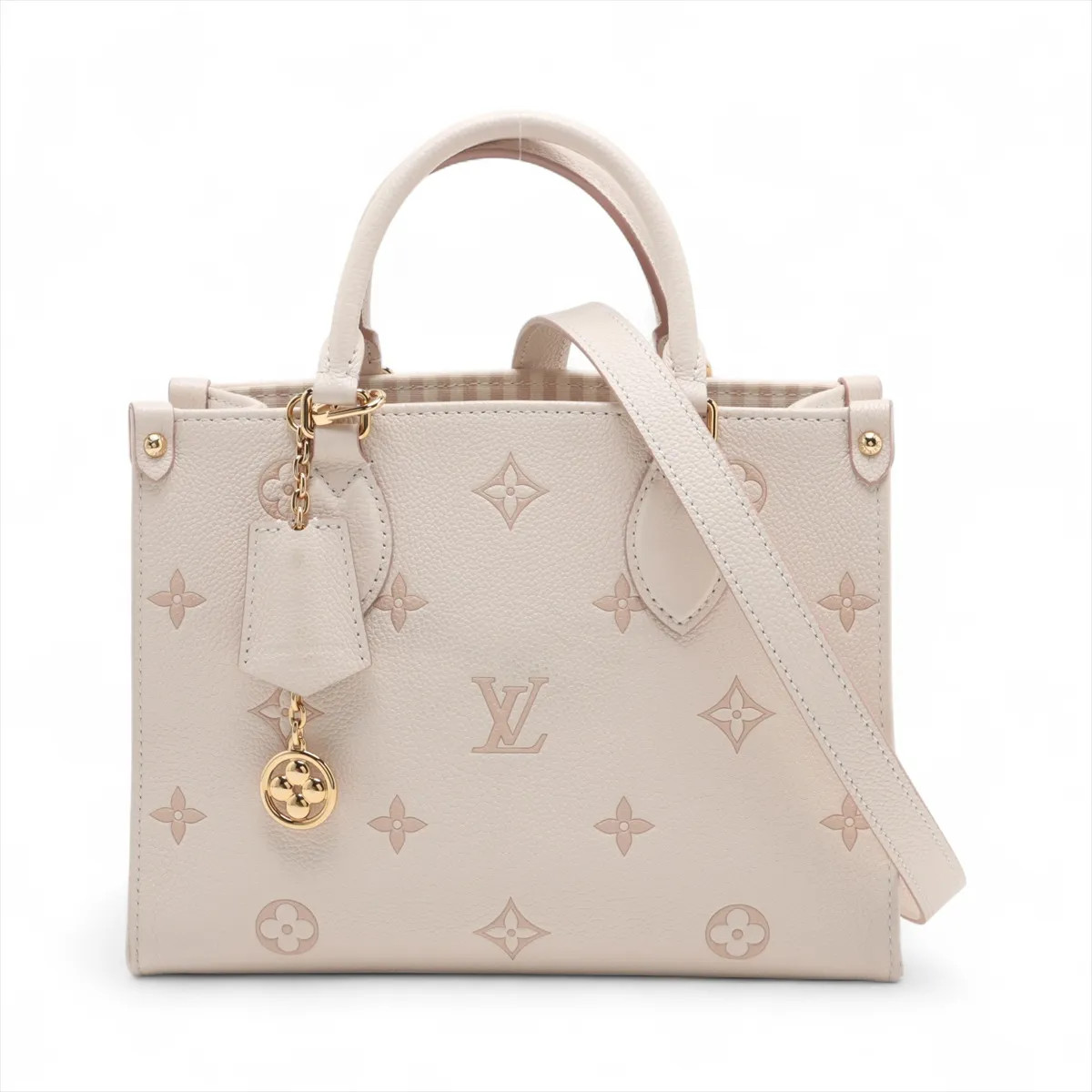 Louis Vuitton Empreinte Eden On the Go PM M14403 Beige There was an RFID respons