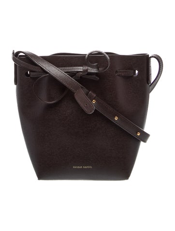 Mansur Gavriel Leather Bucket Bag