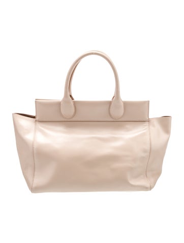 Alaia Leather Top Handle Bag
