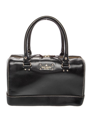 Leather Top Handle Bag