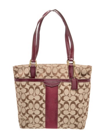 Coach Canvas Shoulder Bag