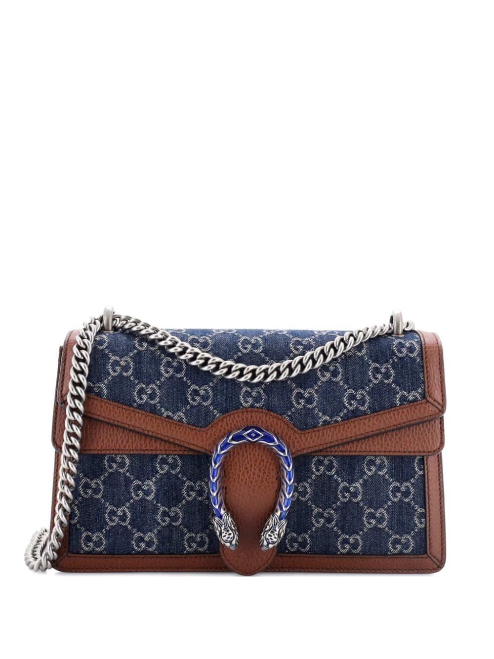 Dionysus Bag GG Denim Small shoulder bag