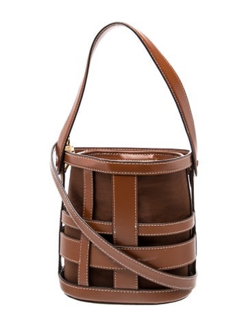 Leather Bucket Bag