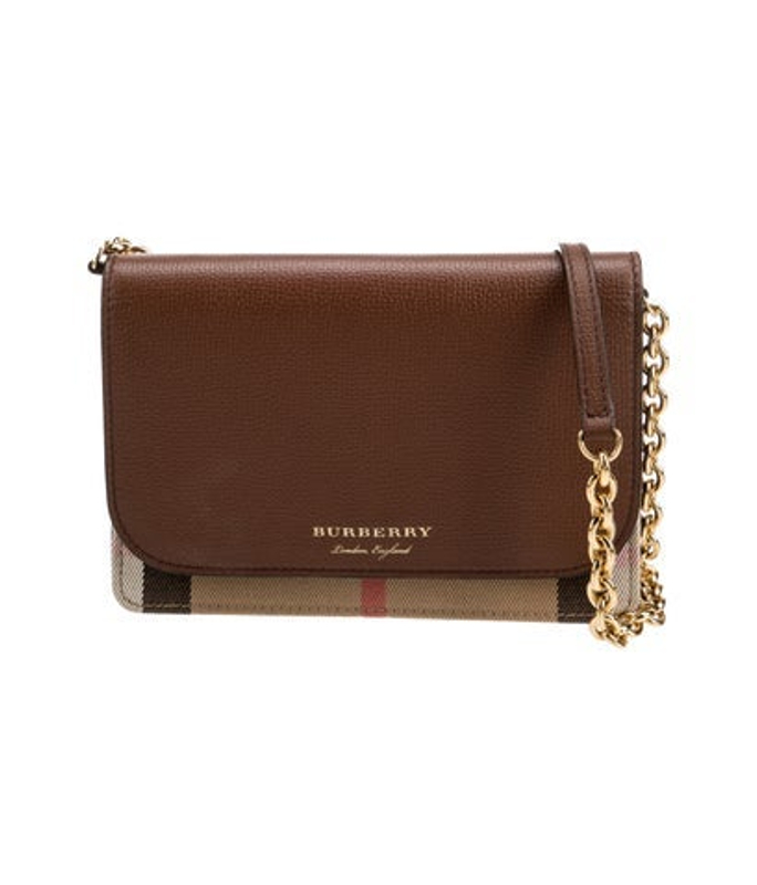Burberry Leather Crossbody Bag