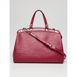Louis Vuitton Louis Vuitton Fuchsia Epi Leather Brea MM Bag