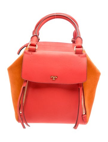 Leather Top Handle Bag