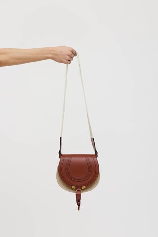 Leather Marcie Flap Bag