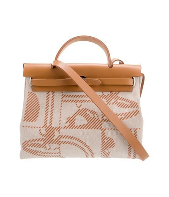 Hermes 2023 Toile Brides De Gala Herbag Zip 31