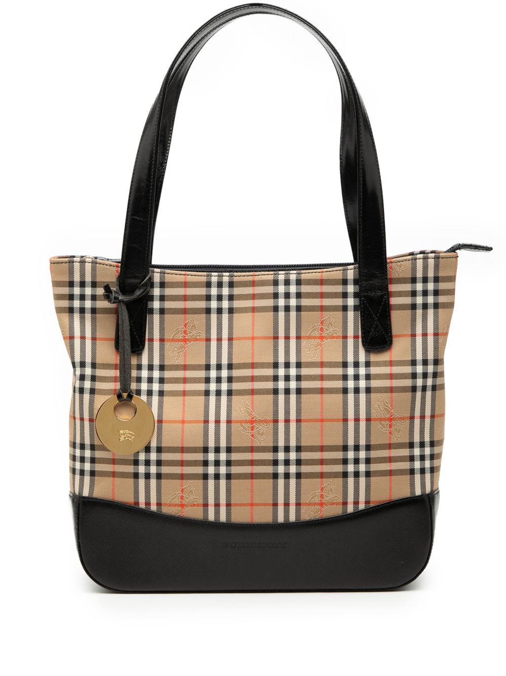 Burberry 2000-2017 Haymarket Check Canvas tote bag
