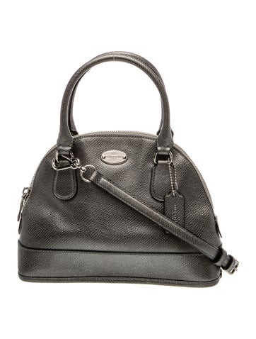 Leather Top Handle Bag
