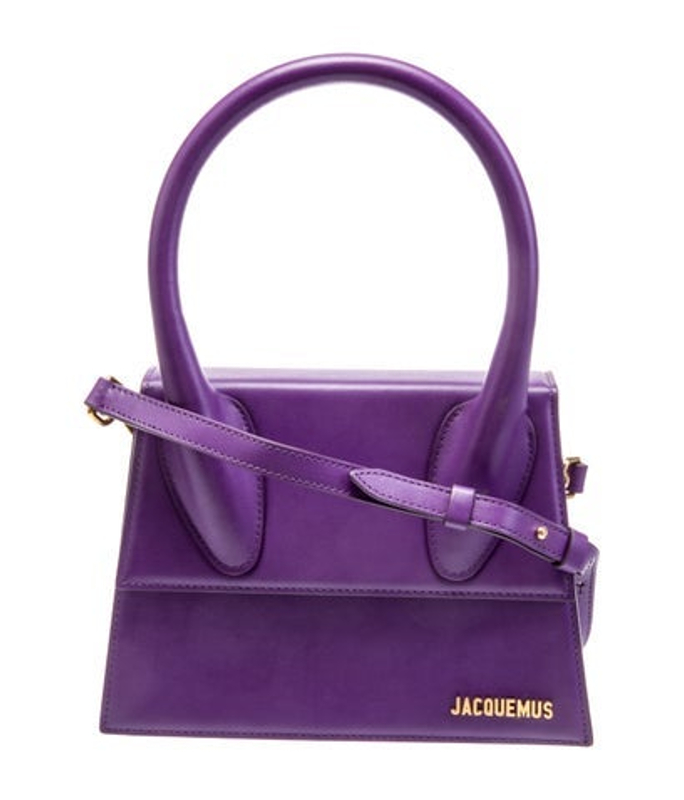 Jacquemus Leather Top Handle Bag