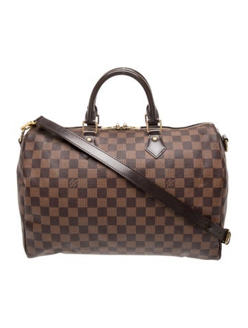 Damier Ebene Speedy Bandouliere 35