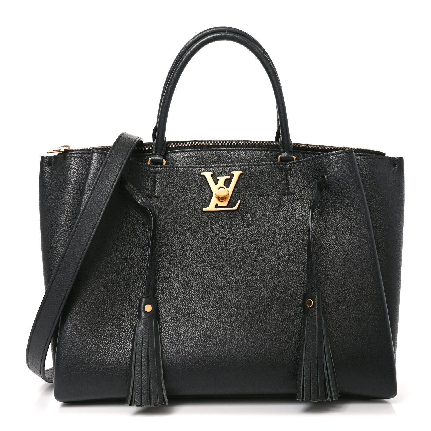 Calfskin Lockmeto Black