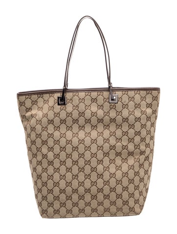 GG Canvas Tote Vintage
