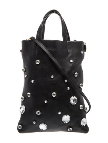 Leather Top Handle Bag