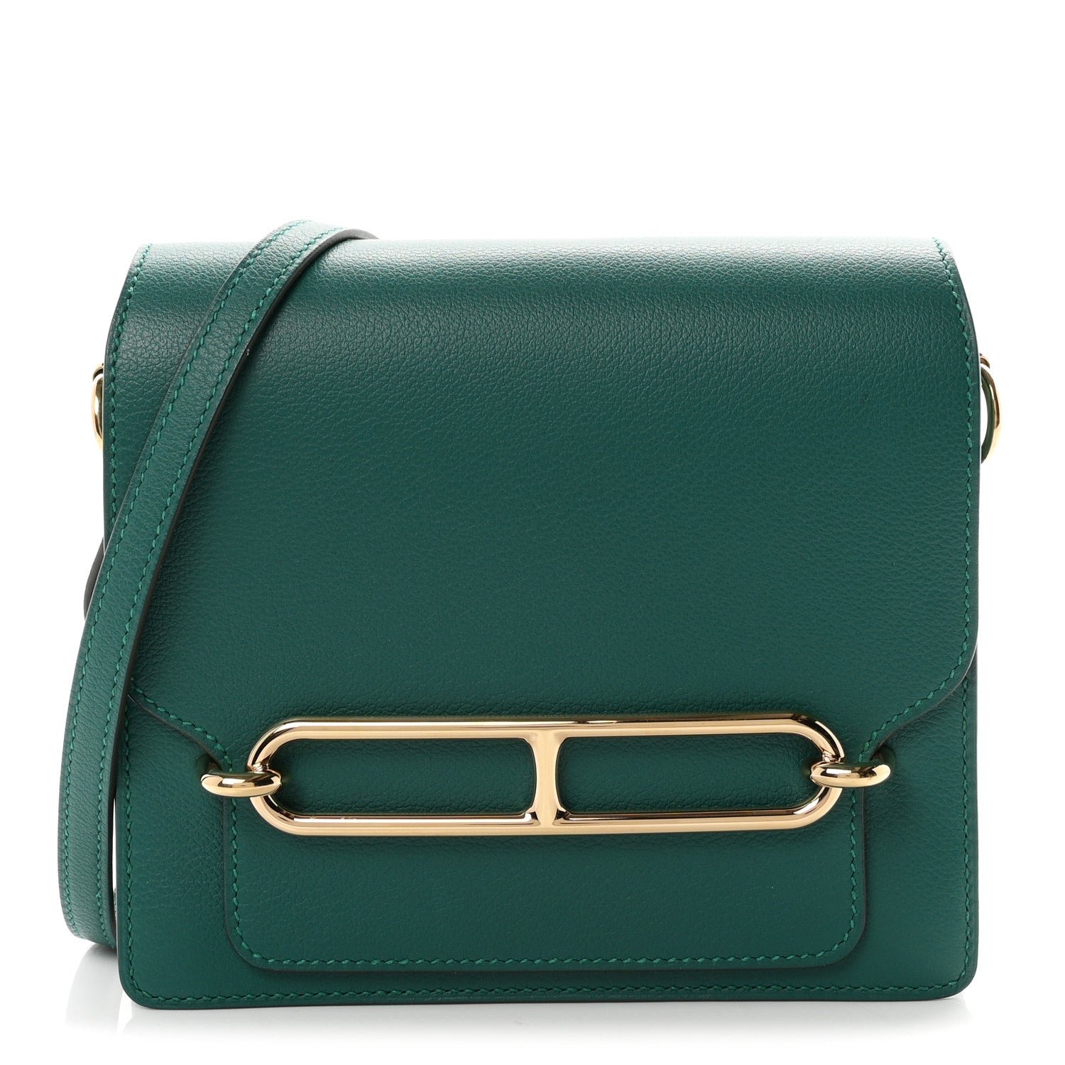 Hermes Evercolor Mini Sac Roulis Malachite