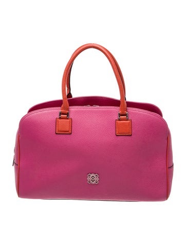 Leather Top Handle Bag