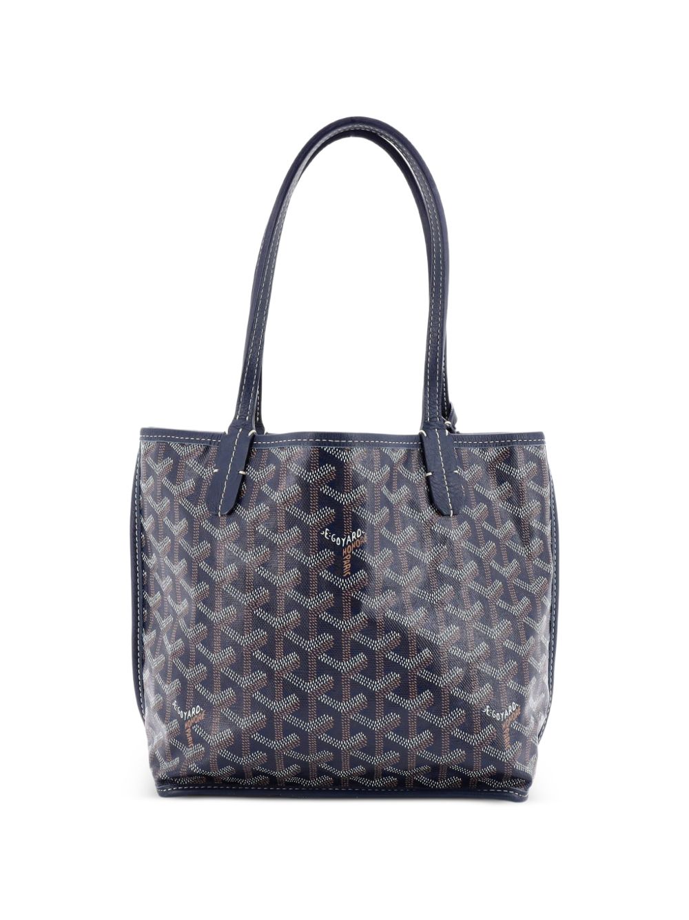 Anjou Reversible Tote Coated Canvas Mini satchel