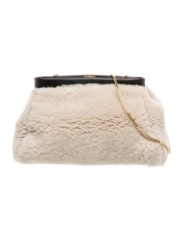 Shearling Shoulder Bag