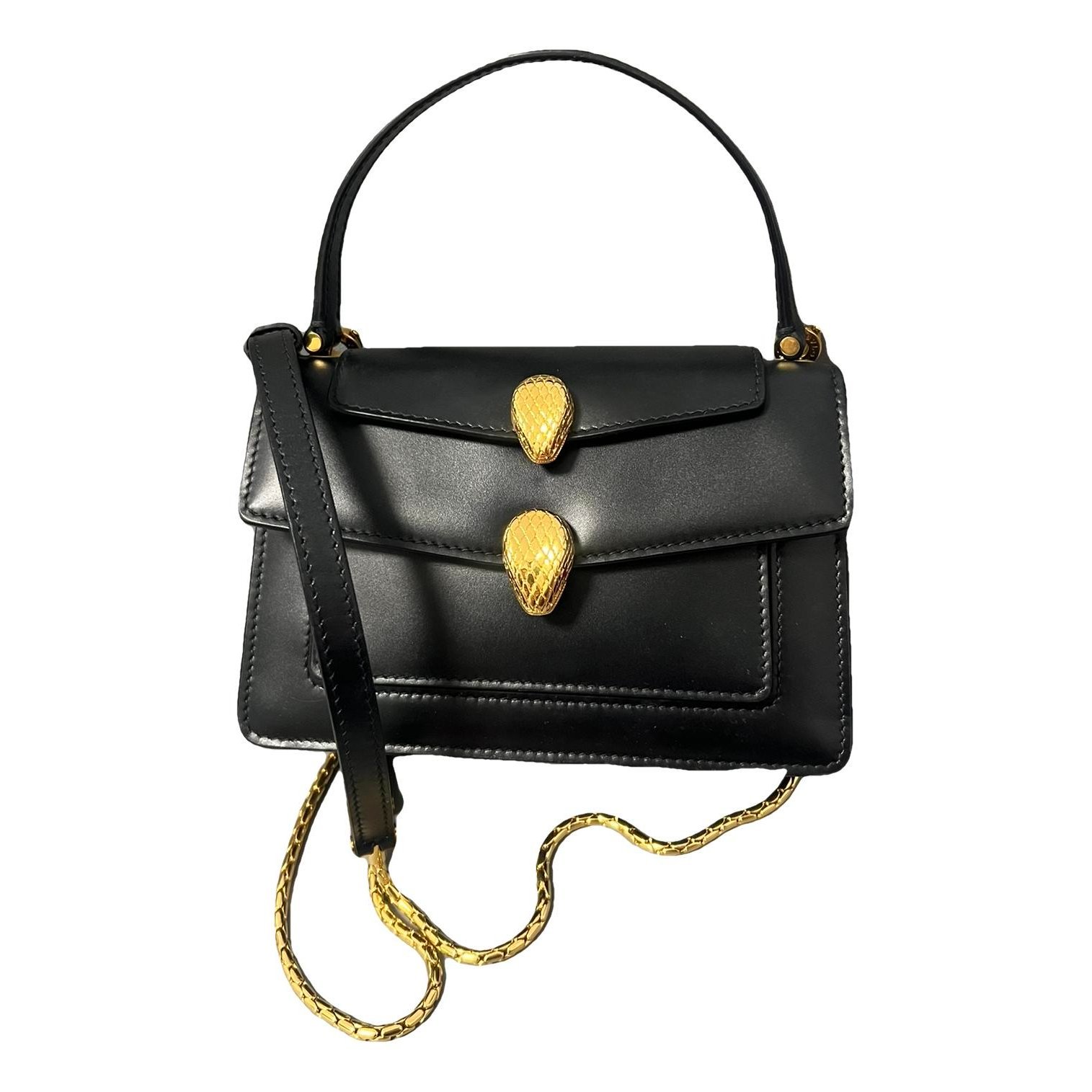 Serpenti leather crossbody bag