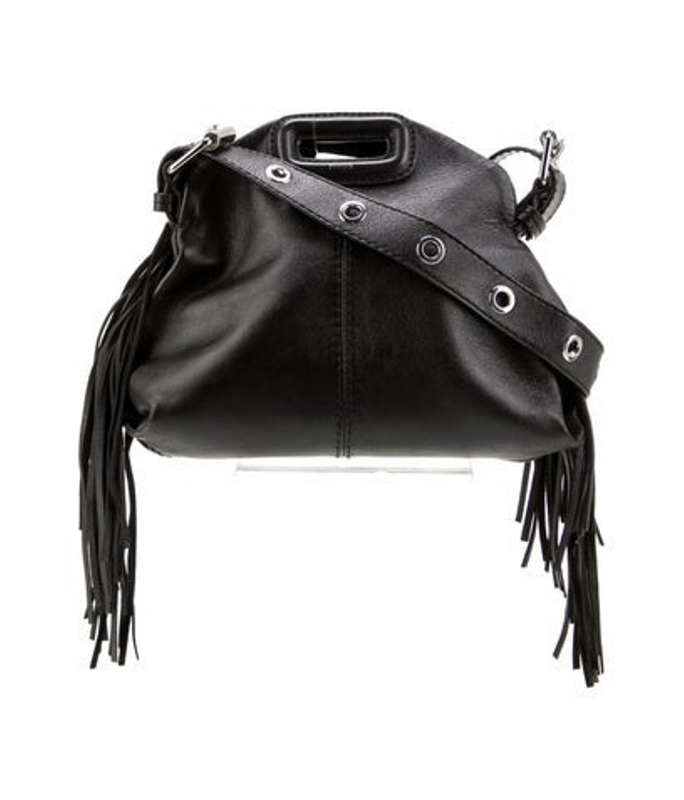 Maje Leather Crossbody Bag