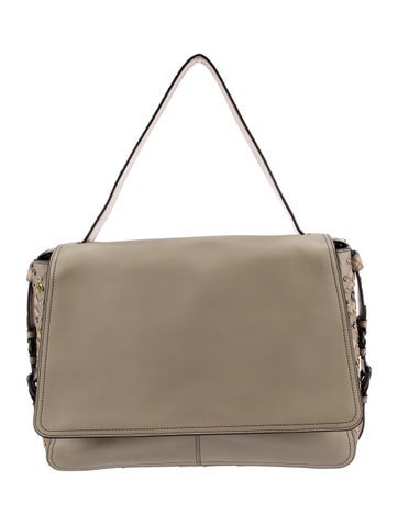 Bottega Veneta Leather Intrecciato Shoulder Bag
