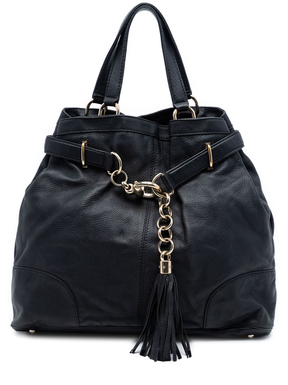 2016-2025 Large Leather Horsebit Sienna tote bag
