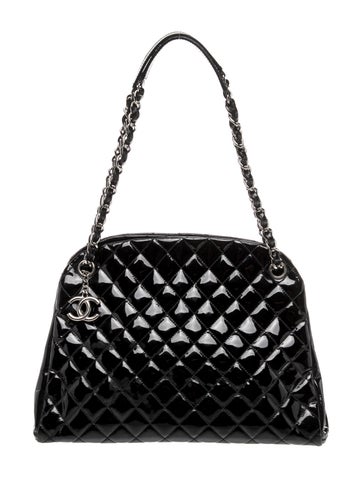 Large Patent Just Mademoiselle Bowling Bag