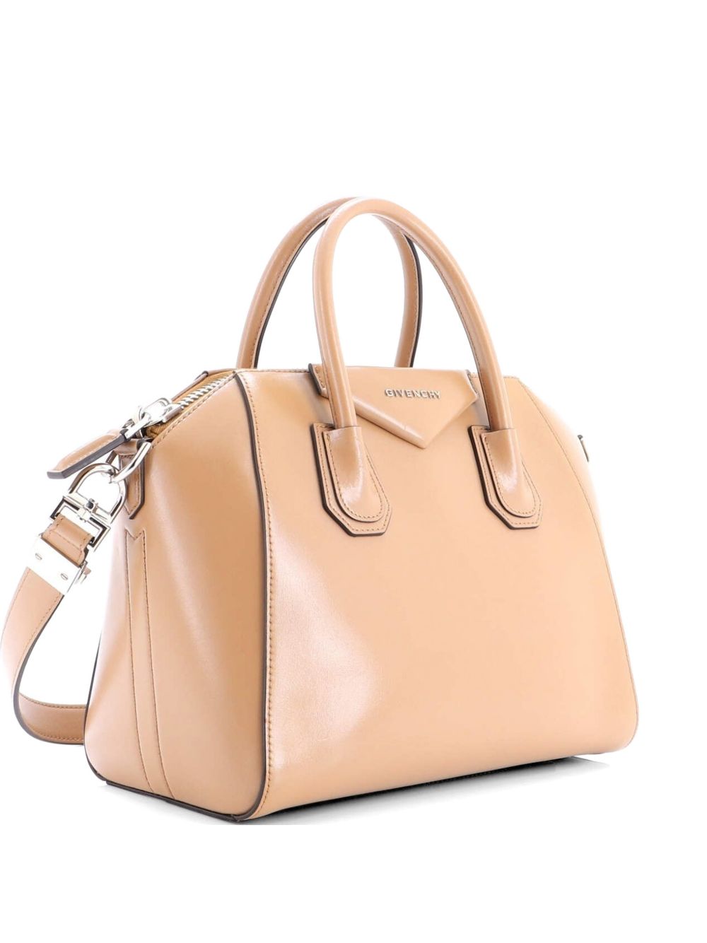 Antigona Bag Glazed Leather Small satchel