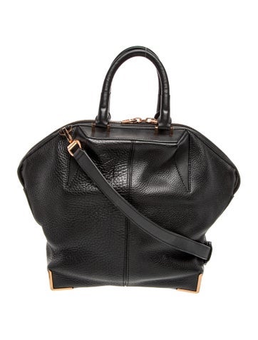 Leather Top Handle Bag