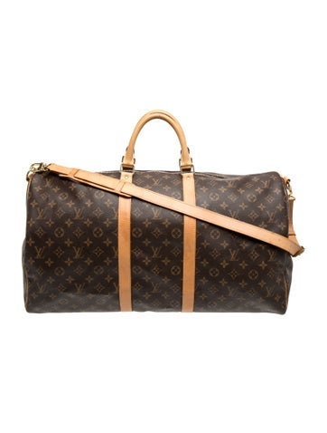 LV Monogram Keepall Bandouliere 55