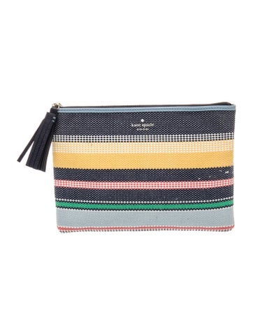 Kate Spade Canvas Clutch